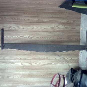 Old Two Man Saw - Tools and Hardware