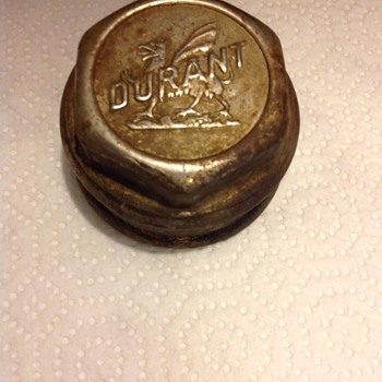 Durant Wheel Hub Found Digging Bottles - Classic Cars