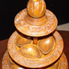 Monkey pod, hand carved serving tray