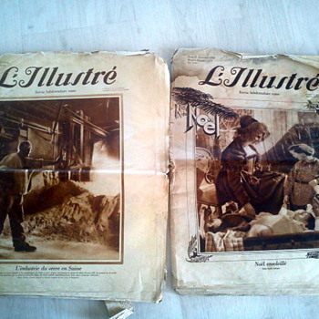 L'Illustre newspapers from the 1930!