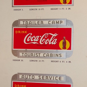 Coca Cola Catalog of signs - Coca-Cola