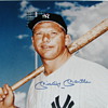 MICKEY MANTLE 16" x 20" Framed Autographed Photo