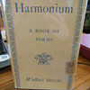 Harmonium by Wallace Stevens, signed