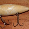 Vintage Wooden(Heddon, Pflueger, SouthBend)? lure picked at Estate Sale along with two other Heddon lures