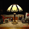 Miller Lamp Company...Eight Slag Glass Panels...Signed And Number 242