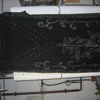 beaded dress