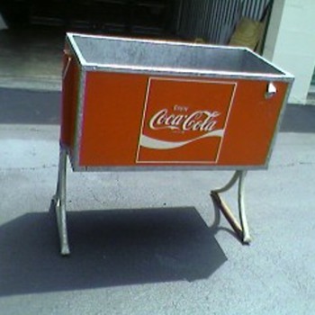 "Enjoy Coca Cola" cooler