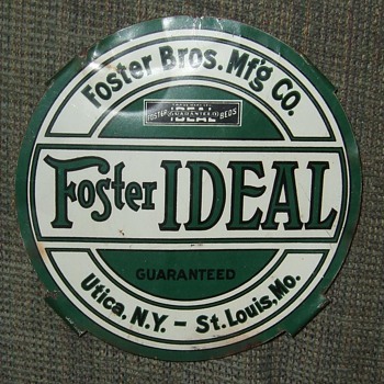 Small Foster's Beds Sign