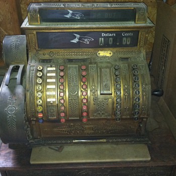 Antique National Cash Register