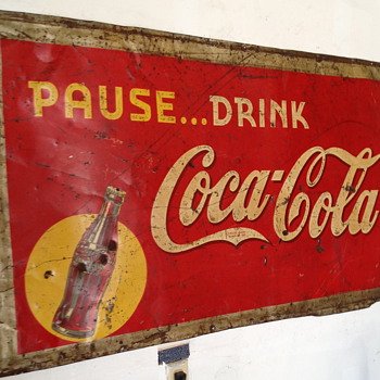 Coca Cola Sign from 1939 - Coca-Cola