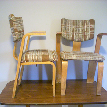 Thonet dining chairs 1950-60? Value unknown