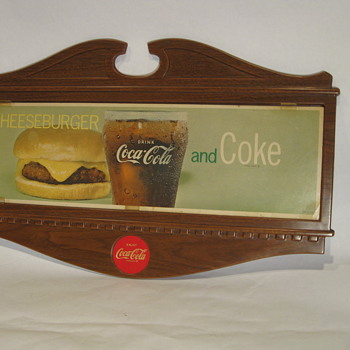 1960's Coca Cola resturaunt sign - Coca-Cola