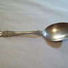 LARGE STERLING SILVER SPOON C.D. PEACOCK 66.8 GRAMS
