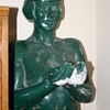 Deco Era Life Size Fiberglass Nude Lady Lamp/Light from Movie Theater