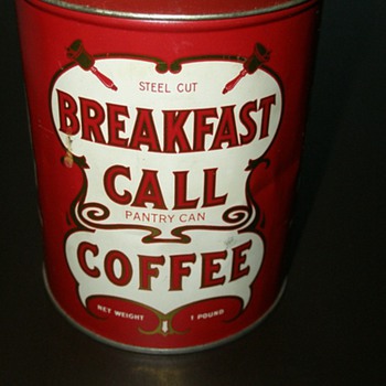 Breakfast Call Coffee Pantry Can