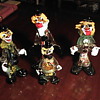 Collection of Murano Art Glass Clowns