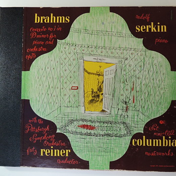 1947 Columbia Records Set mm=652 BRAHMS REINER - Records
