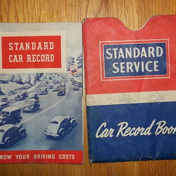 1940-1942 SERVICE RECORD - Petroliana
