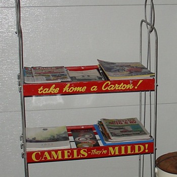 Camels Cigarette Rack
