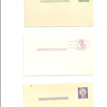 "BLANK POST CARDS"