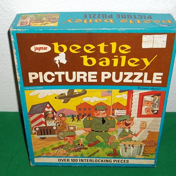Jaymar speciality co. Beetle Bailey, "Potato artist" Puzzle. - Games