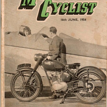1954 - New Zealand Motorcyclist Magazine - Paper