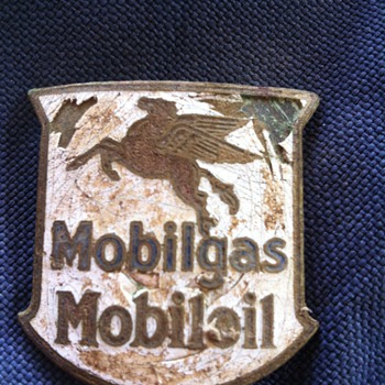 Mobilgas Mobiloil Piece  - Petroliana