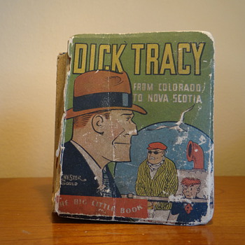 1933  DICK TRACY FROM COLORADO TO NOVA SCOTIA BY CHESTER GOULD  1ST EDITION  - Books