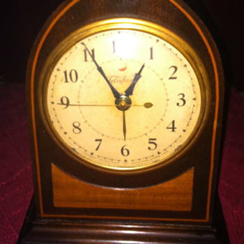 Telechron wooden alarm clock - Clocks