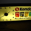 Kendall oil clock