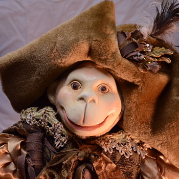 Victorian Pirate Monkey Doll