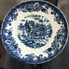 Monarh hand painted England plate