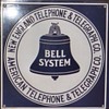 New England Telephone & Telegraph Square Porcelain Sign