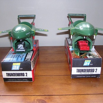 Vintage Thunderbirds Toys