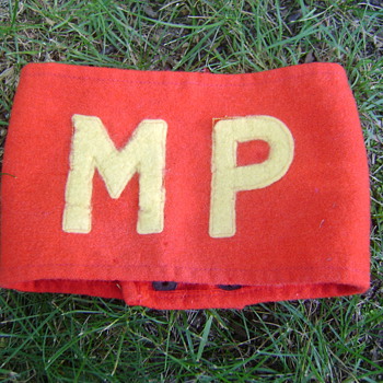WWII USMC MP Armband