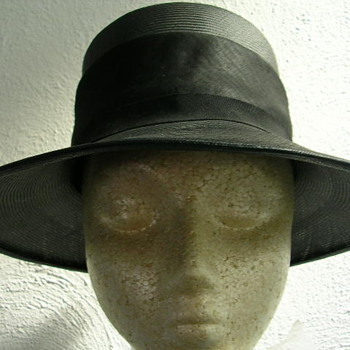 1970s Orbach's Linen Band Hat
