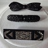 Three little mourning brooches
