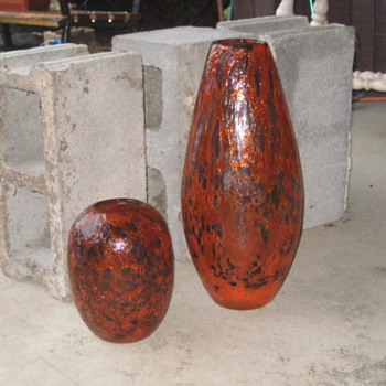 Hand blown Vase ? - Art Glass