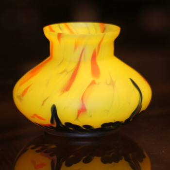 Rückl Canari Shimmy Pfau – Did I Finally Find An Actual Example?? I think I May Have!! - Art Glass