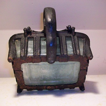 Antique Oil Lamp - Railroadiana