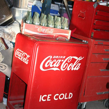 1937 Coco Cola Ice Cooler