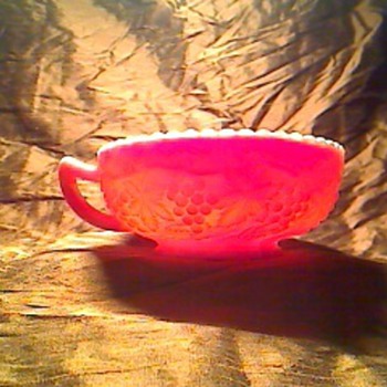 Orange slag - Art Glass