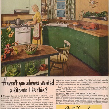 1950 St. Charles Kitchens Advertisement