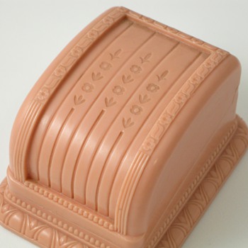 Pink Floral Celluloid Ring Box - Fine Jewelry