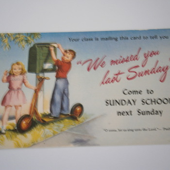 Vintage Postcard  - Postcards