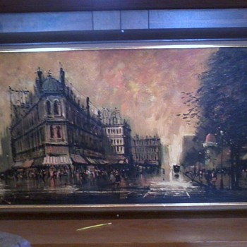 Parisian Promenade by. Lee Burr