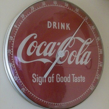 Our 12" Coca-Cola Thermometer - Coca-Cola