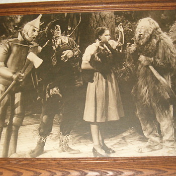 Vintage 1939 Wizard of Oz Picture - Photographs