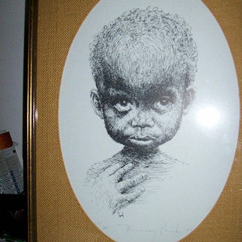 BLACK CHILD PRINT - Posters and Prints