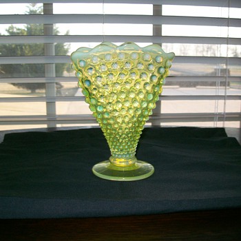 My fenton vase! - Glassware